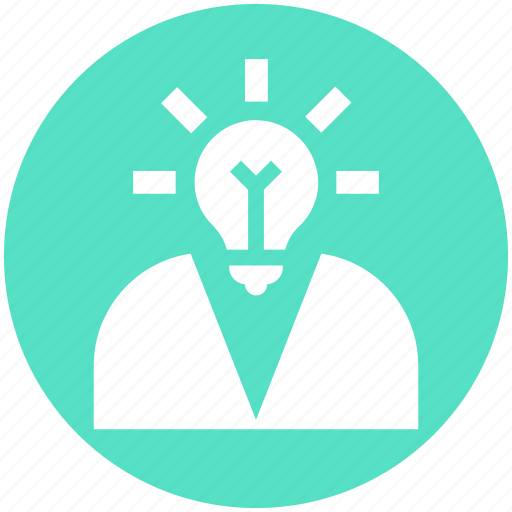 Bulb, business, creative, creative idea, human, idea, light icon - Download on Iconfinder