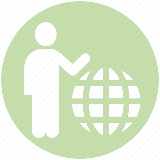 Businessman, communication, human, international, internet, resources, world icon - Download on Iconfinder