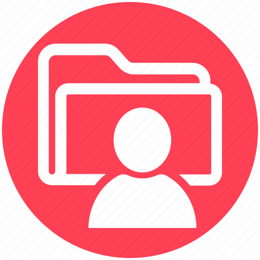 Business, folder, human, management, manager, resources, user icon - Download on Iconfinder