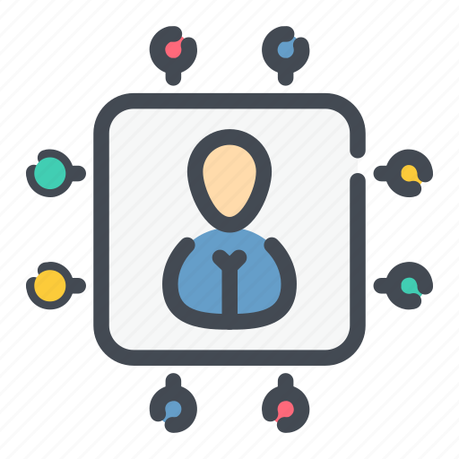 Connection, hr, human, person, resources, user icon - Download on Iconfinder