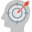 goal, aim, arrow, head, headhunting, target, user 