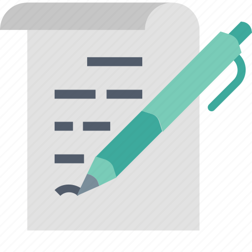 Contract, agreement, document, paper, pen, sign, write icon - Download on Iconfinder