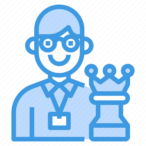 Avatar, businessman, chess, man, worker, working icon - Download on Iconfinder