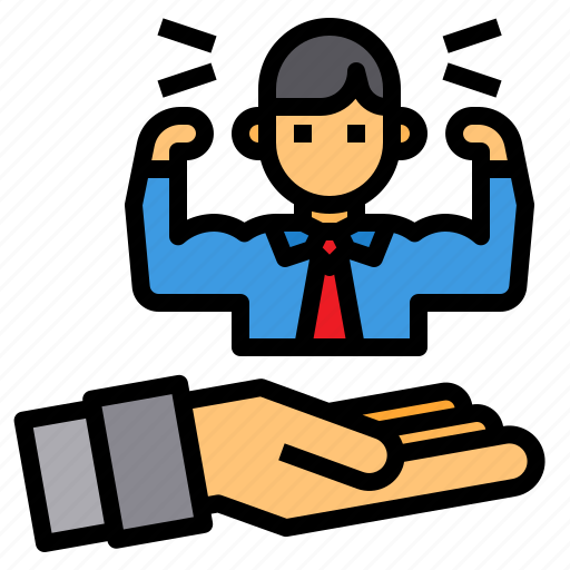 Businessman, hand, manager, people, user icon - Download on Iconfinder