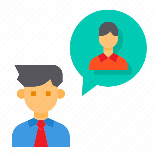 Businessman, communication, human, interview, people, resource icon - Download on Iconfinder