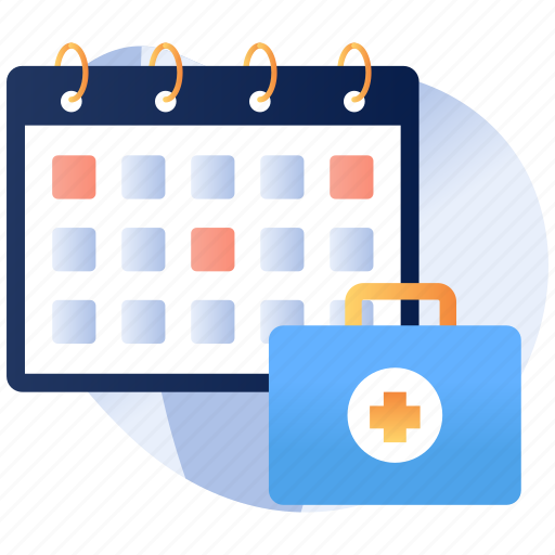 Medical appointment, doctor appointment, medical schedule, daybook, datebook icon - Download on Iconfinder