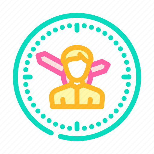 Employee, man, hours, human, resources, hr icon - Download on Iconfinder