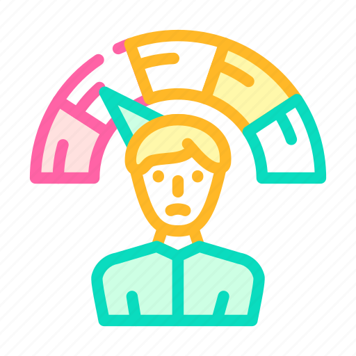 Negative, employee, level, human, resources, hr icon - Download on Iconfinder