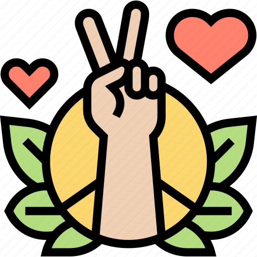 Peace, love, faith, motivation, gesture icon - Download on Iconfinder