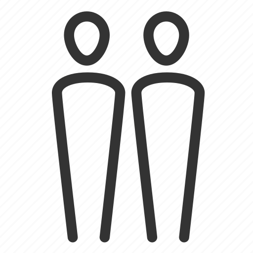 Couple, gay, homosexual, human, male, romantic, men icon - Download on Iconfinder