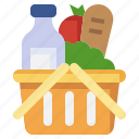 basket, crate, diet, food, healthy, restaurant, supply