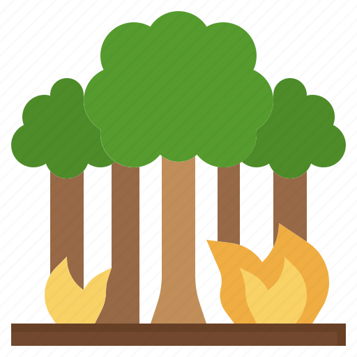 Ecology, environment, fire, forest, natural, pollution, wildfire icon - Download on Iconfinder