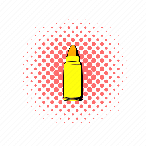 Bullet, comics, gun, hunt, military, shot, war icon - Download on Iconfinder