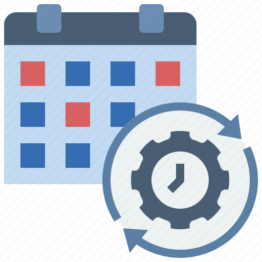 Time, blocking, schedule, hybrid, working icon - Download on Iconfinder