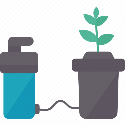 Bucket, system, hydroponics, pot, growth icon - Download on Iconfinder