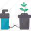 bucket, system, hydroponics, pot, growth 