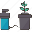 bucket, system, hydroponics, pot, growth 