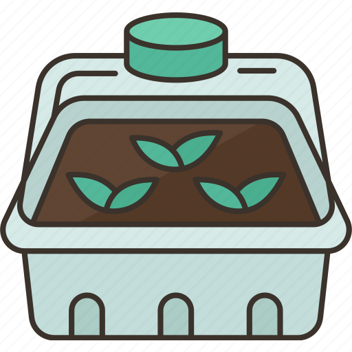 Seed, propagator, germinate, growth, cultivation icon - Download on Iconfinder
