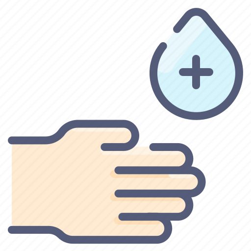 Antiseptic, clean, drop, hand, hygiene, liquid, sanitizer icon - Download on Iconfinder