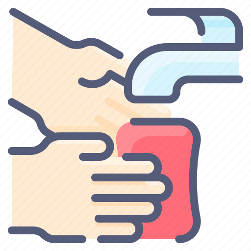 Bar, clean, faucet, hand, hygiene, soap, washing icon - Download on Iconfinder