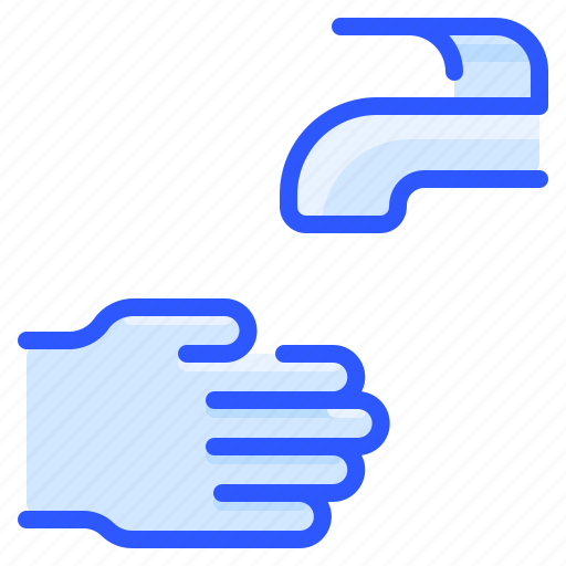 Clean, faucet, hand, hygiene, washing icon - Download on Iconfinder