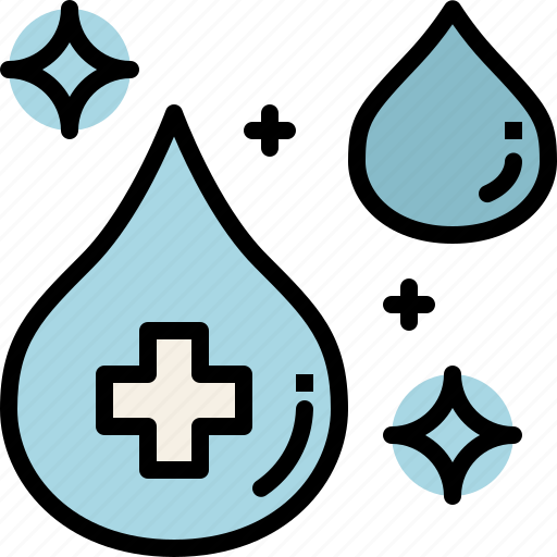 Cleaning, drop, hygiene, medical, water icon - Download on Iconfinder
