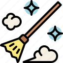 broom, broomstick, cleaning, hygiene, sweeping
