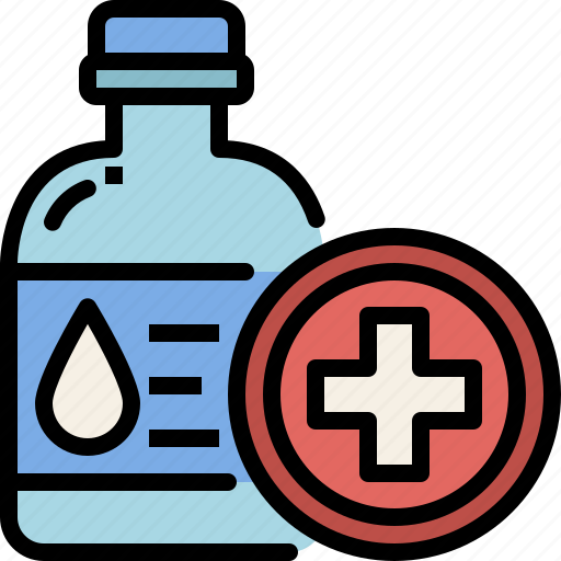 Alcohol, bottle, cleaning, hygiene, medical, medicine, pharmacy icon - Download on Iconfinder