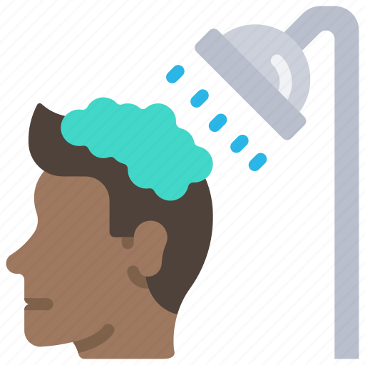 Hair, hygiene, hygienic, shower, showering, wash icon - Download on Iconfinder
