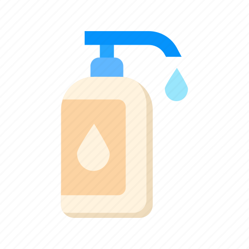 Hand soap, handwash, clean, sanitizer, hygiene, wash, cleaning icon - Download on Iconfinder