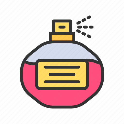Perfume, fragrance, bottle, spray, aroma, scent, fragrant icon - Download on Iconfinder