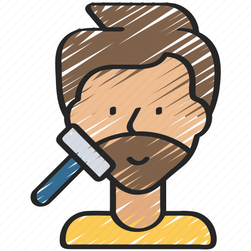 Facial, hair, hygiene, hygienic, shave, shaving icon - Download on Iconfinder