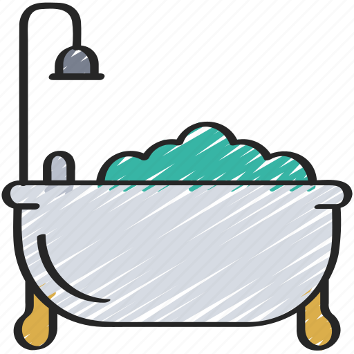 Bath, bathroom, clean, hygiene, hygienic icon - Download on Iconfinder