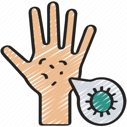 Dirt, dirty, germs, hand, hygiene, hygienic icon - Download on Iconfinder