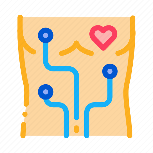 Bracelet, device, examination, fitness, heart, research, treatment icon - Download on Iconfinder