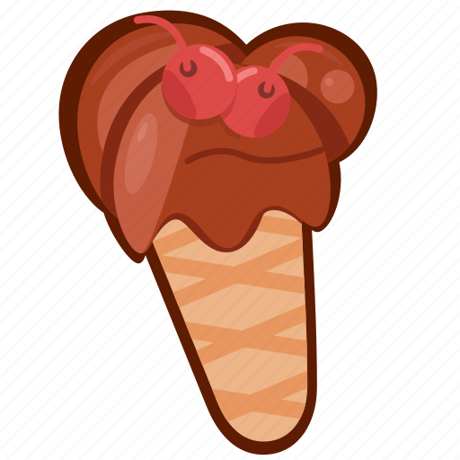 Chocolate, ice cream, dessert, sweet, sweet food, cream, summer icon - Download on Iconfinder