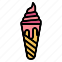 cone, dessert, ice cream, sweet 