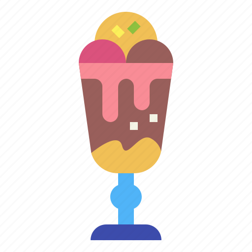 Dessert, food, ice cream, sweet icon - Download on Iconfinder