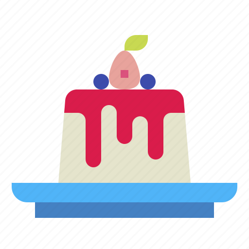 Dessert, panna cotta, sweet icon - Download on Iconfinder