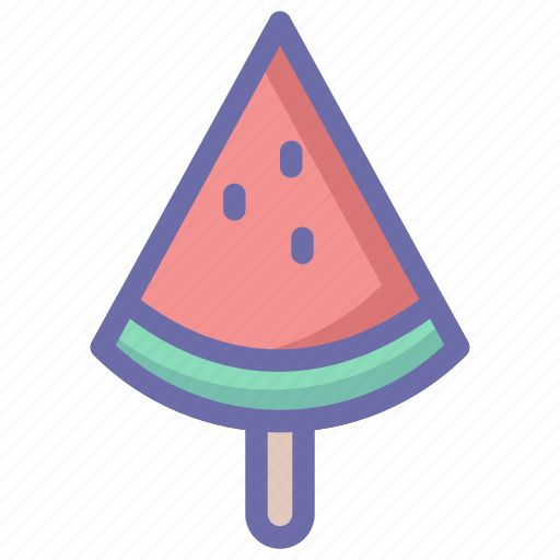 Dessert, food, ice, ice cream, icecream, watermelon flavor icon - Download on Iconfinder