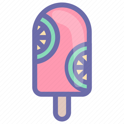 Dessert, food, ice, ice cream, icecream, orange flavor icon - Download on Iconfinder