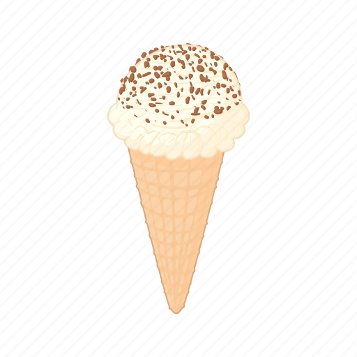 Cartoon, chocolate, cocoa, cream, dessert, ice, sweet icon - Download on Iconfinder
