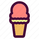 dessert, ice cream, sweet, food, ice cream cone