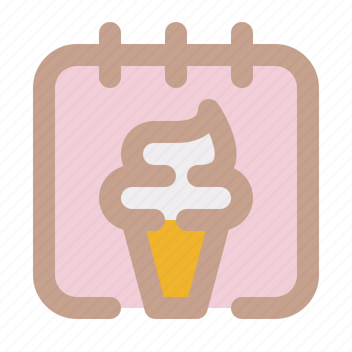 Ice cream, ice cream month, event, party icon - Download on Iconfinder