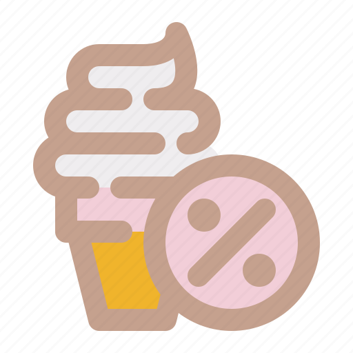 Discount, sale, offer, ice cream icon - Download on Iconfinder
