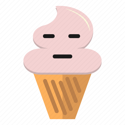 Cream, emoji, emoticon, ice, icecream icon - Download on Iconfinder