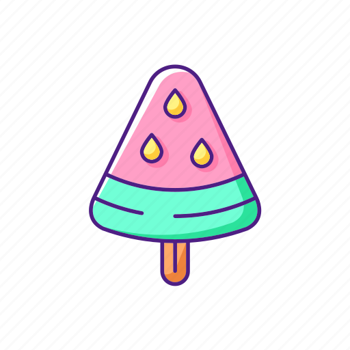 Watermelon, icecream, treat, sweet icon - Download on Iconfinder