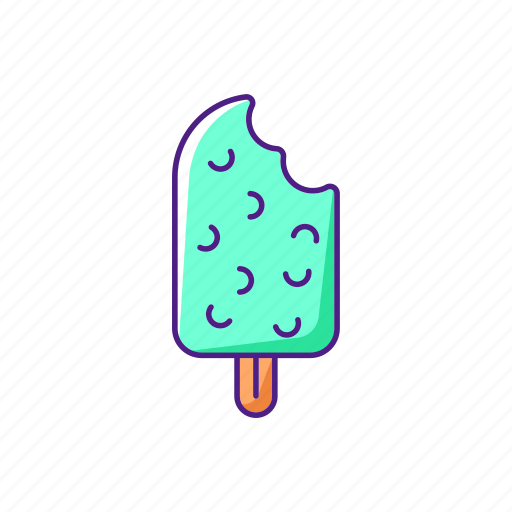 Popsicle, icecream, dessert, bite icon - Download on Iconfinder