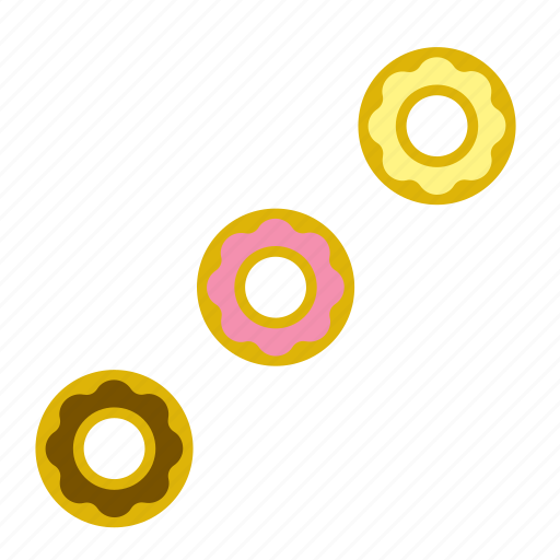 Dessert, donut, doughnut, food, pastry, ring-shaped icon - Download on Iconfinder