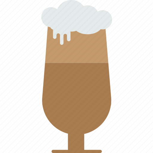 Beverage, drink, milkshake, coffee, glass, chocolate icon - Download on Iconfinder